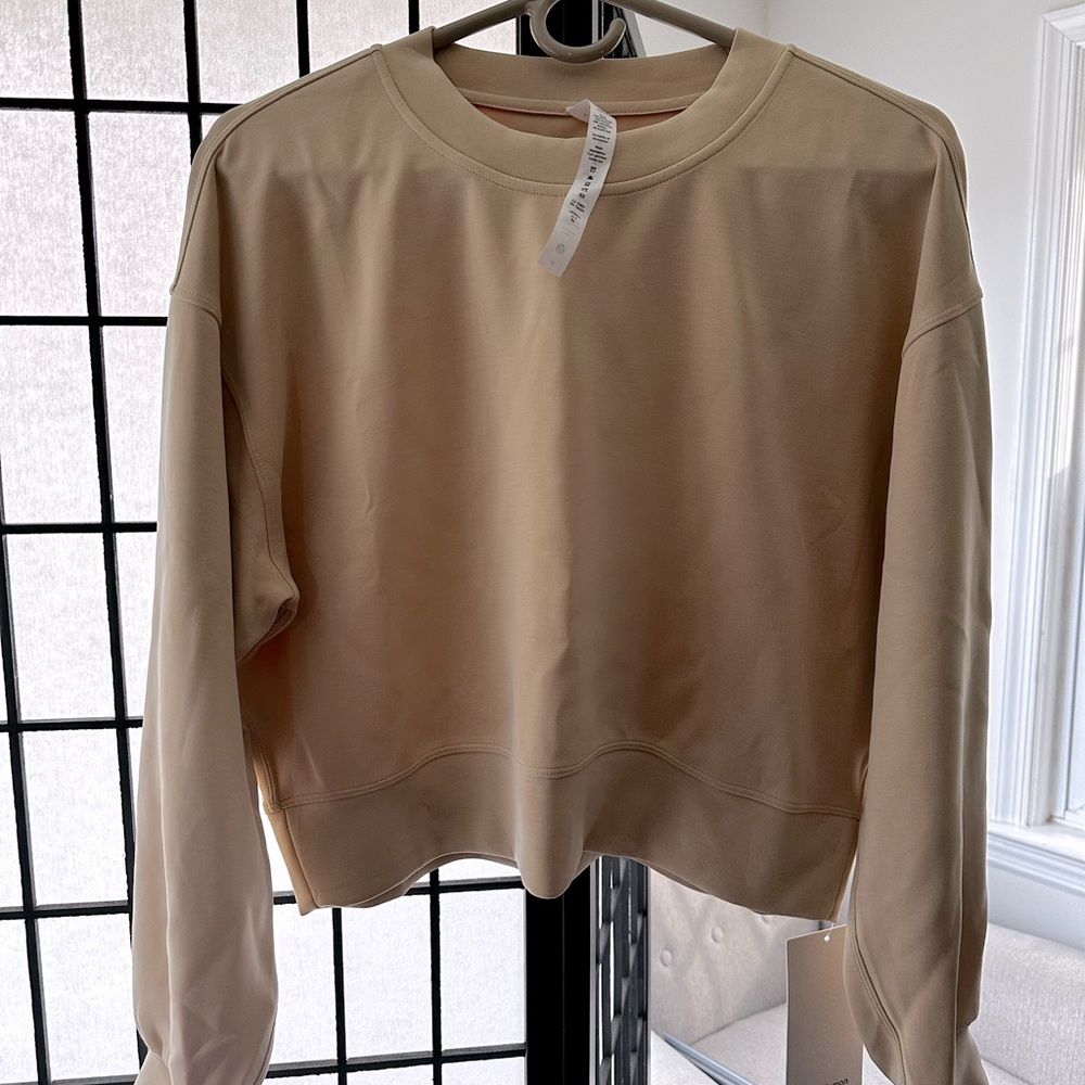 Perfectly Oversized Crop Crew—Prosecco